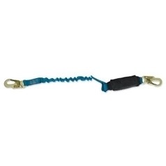Shock-Absorbing Extendible Lanyard