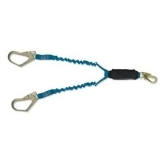Shock-Absorbing Extendible Lanyard