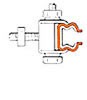 TH101: Single Hanger Clamp
